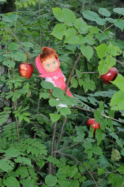 Galoob - Baby Face, часть 9. Сказка для дочки "Маша и медведь"