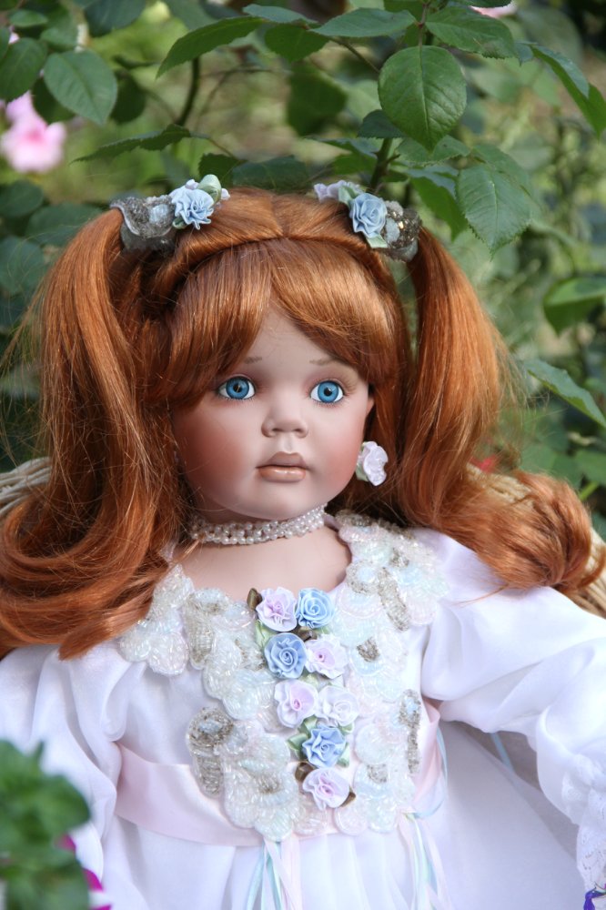 Очаровательная Ангелика — Фарфоровые куклы Donna Rubert (Руберт): The Doll Artworks