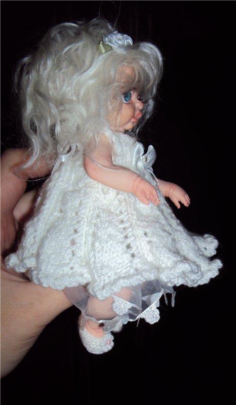 Малютка Амели ООАК — Авторские куклы ручной работы: текстильные (фото 7)