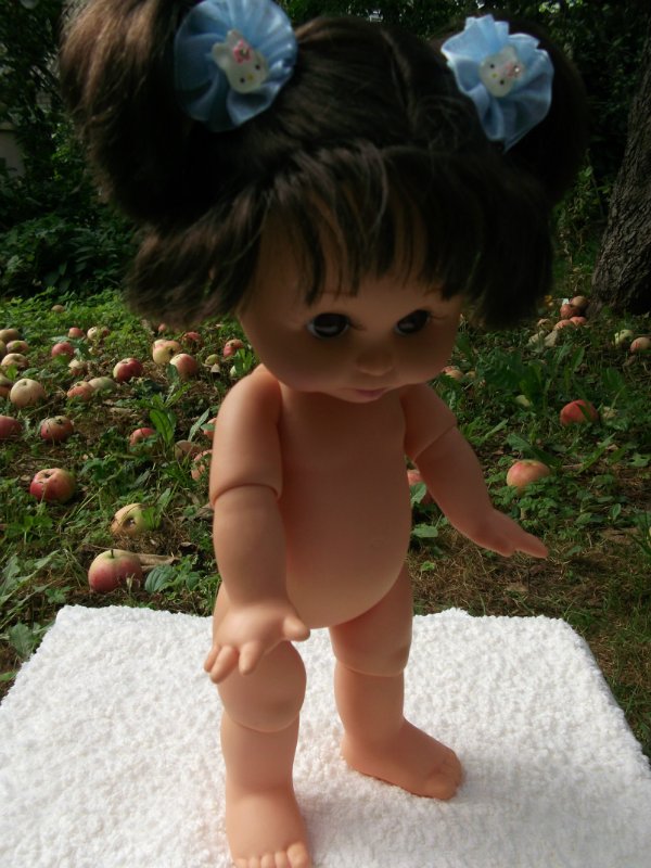 Малышка Робин, Galoob Baby Face - надутые губки (фото 2)