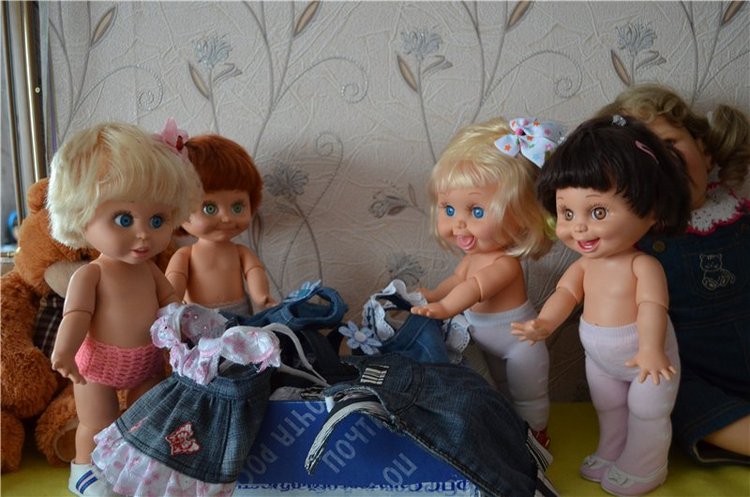 Долгожданная посылочка. Сарафанчики для кукол Baby Face Galoob (фото 2)