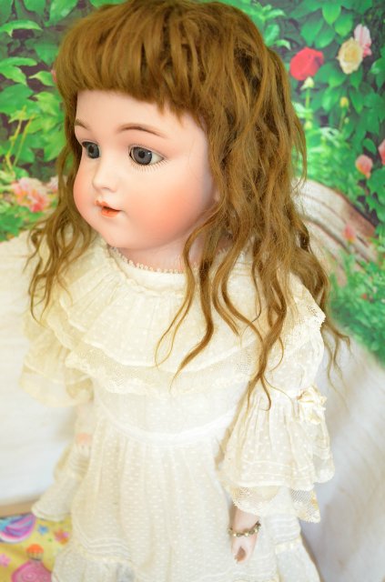 Моя "столетняя девочка" антикварная кукла