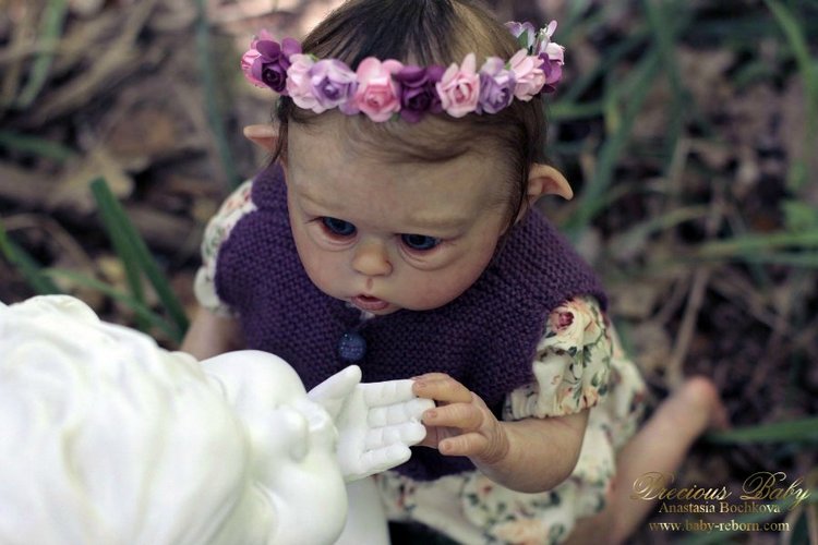 Сказочная малышка Офелия! Кукла реборн Анастасии Бочковой | Бэйбики Сказочная малышка Офелия! Кукла реборн Анастасии Бочковой