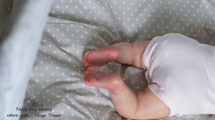 Моя маленькая Бэль. Кукла реборн Олеси Венгер