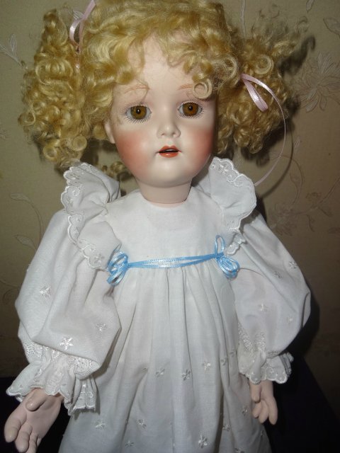 Ангел чистой красоты или Реплика антикварной куклы (фото 4)