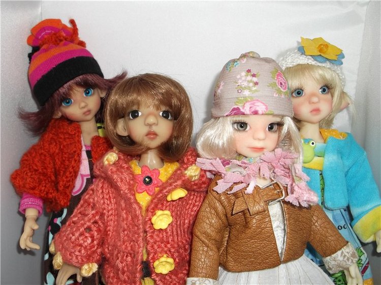 Такие разные мелкие! Ушастые и нет. Коллекция БЖД от Kaye Wiggs