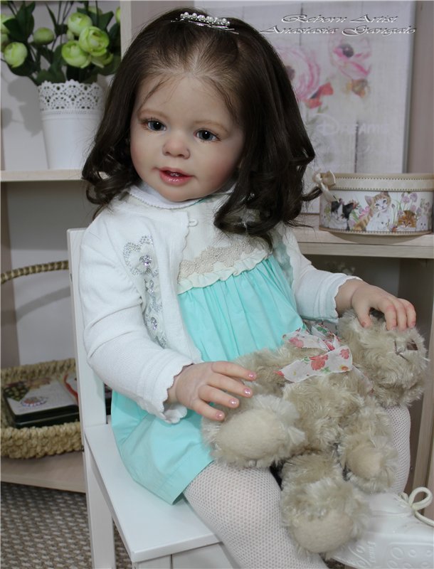 Миланочка!Кукла реборн Анастасии Гангало