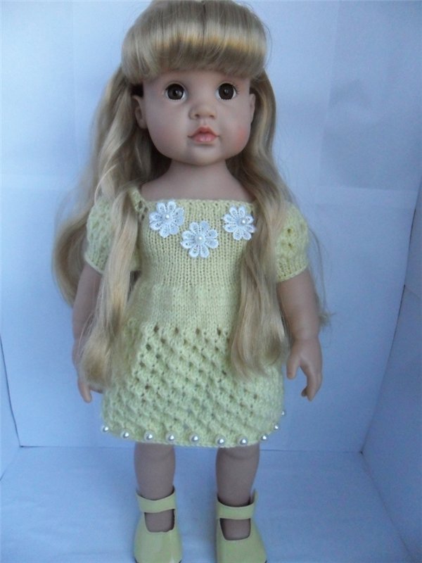 Весенние наряды для кукол Gotz