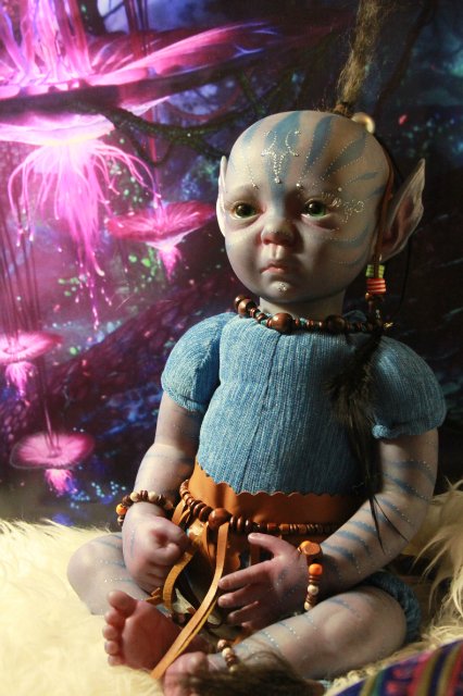 Поону (Полина) аватарёнок - кукла Элины Кудрявцевой