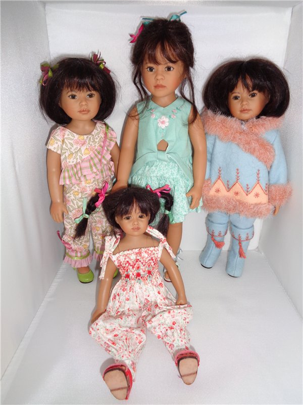 Я их посчитала... Коллекция виниловых кукол от Heidi Plusczok, часть 2