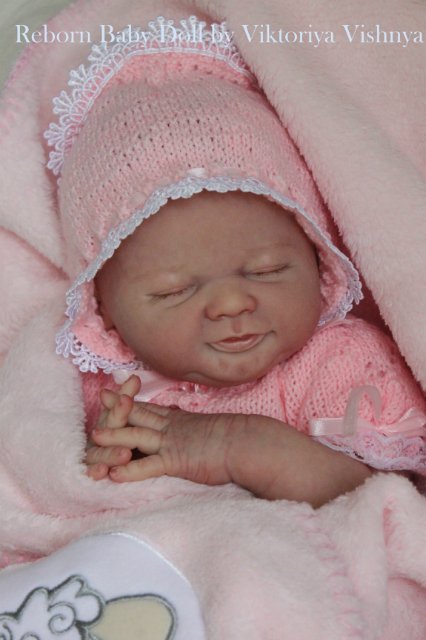 Крохотулька Angeli от Elisa Marx. Куколка реборн Виктории Вишни
