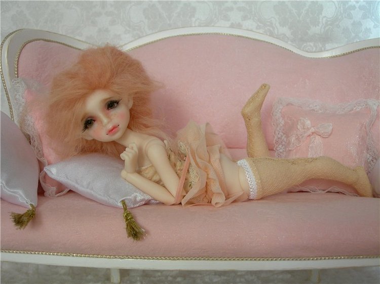 Прекрасной юности волшебные мгновения... Маленькая Антуанетта (Khöl от Dust of Dolls) (фото 5)