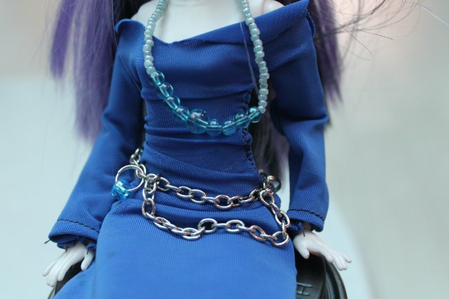 Моя новенькая - голова ooak Монстр Хай Спектра на теле Симба