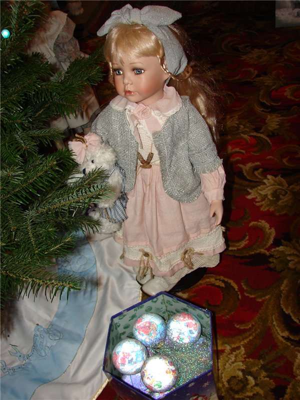 С Рождеством Христовым — Новый год и Рождество: праздничные фото кукол (фото 8)
