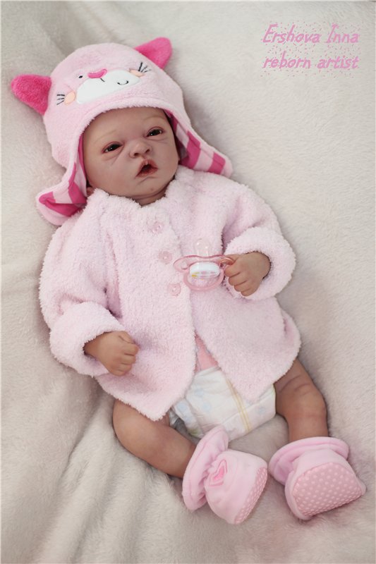Кукла реборн Инны Ершовой Элоди. Reborn Elodie by Evelina Wosnjuk (фото 6)