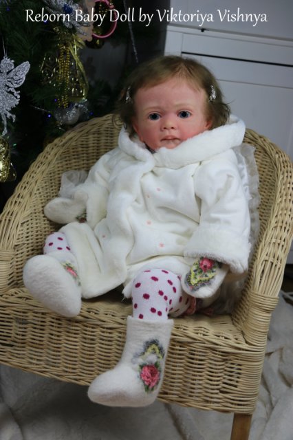 Настенька из сказки Морозко! Куколка реборн Виктории Вишни