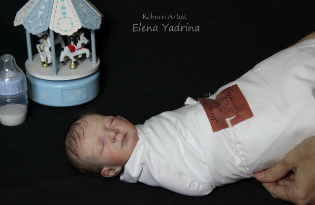 Кроха Мила. Куклы реборн Елены Ядриной (фото 2)