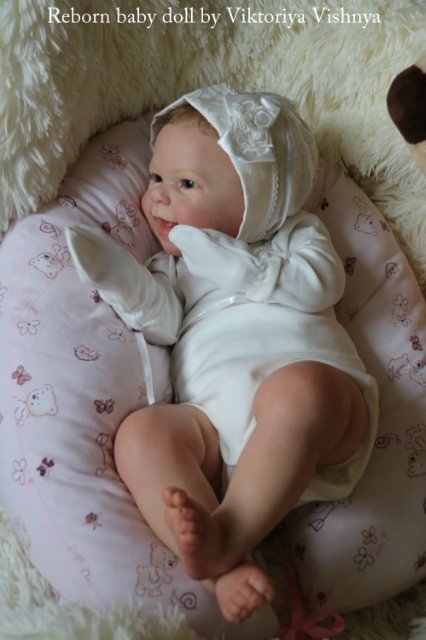 Мейзи... Куколка Реборн Виктории Вишни