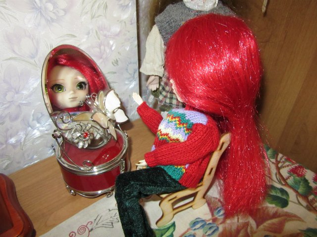 Внимание, кукла Пуллип Грелль, дубль два. А у вас бывают ревнивые куклы (фото 8)