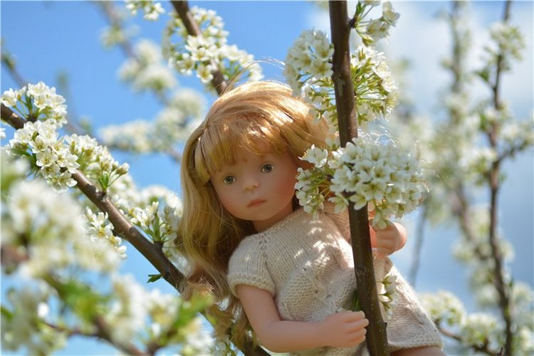 Во саду ли, в огороде — Куклы Sylvia Natterer (Сильвия Наттерер): Gotz (фото 7)