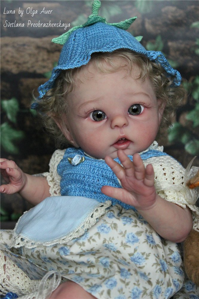 Эльф Luna by Olga Auer, мой прототип. Кукла реборн Светланы Преображенской (фото 3)
