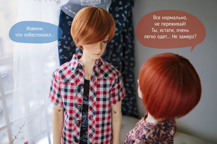 Гость — Фотоистории с куклами BJD (БЖД): сериалы (фото 4)