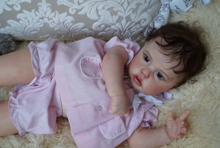 Я назвала ее Scarlett. Кукла реборн Наталии Коноваловой