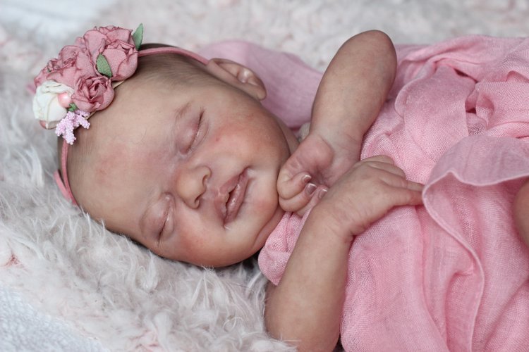 Новорожденная девочка. Кукла реборн Светланы Преображенской (фото 7)