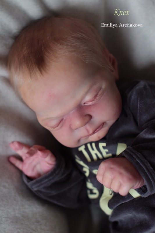 Мой реалистичный малыш реборн из молда Knox. Кукла Эмилии Аредаковой (фото 6)