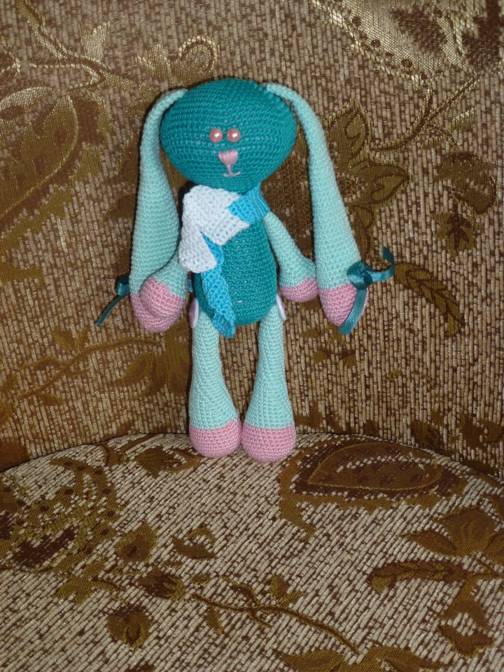 Мой новый авторский вязаный зайка Lien, Лин (фото 2)