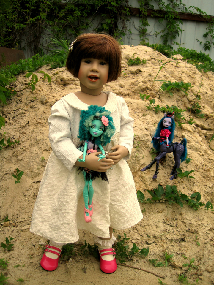 Лерочка и её куклы. Коллекционная кукла Лена Sissel Skille