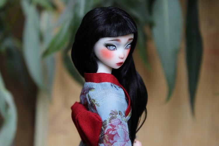 Новая "фея" Хината — Авторские шарнирные куклы своими руками: лепка (фото 7)