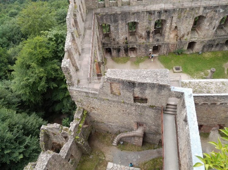 Schloss Hohenbaden– уснувший замок, Baden-Baden