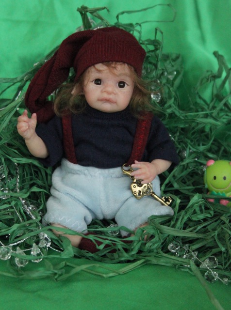 Малышок, кукла реборн Элины Кудрявцевой