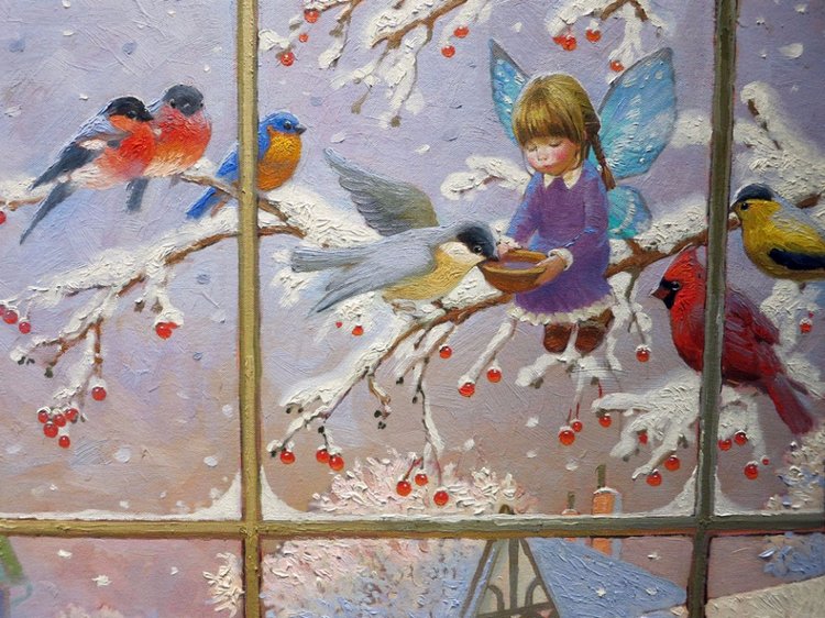 АНГЕЛЫ РЯДОМ С НАМИ ЖИВУТ... Сказочный иллюстратор