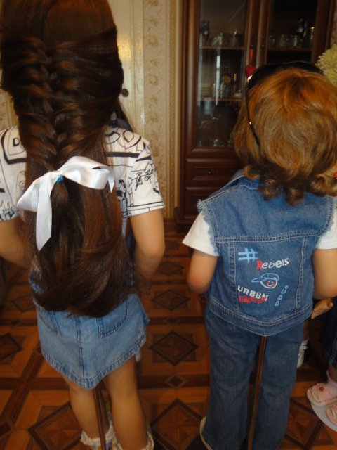 Весенний показ моделей - "Джинсовый рай!"