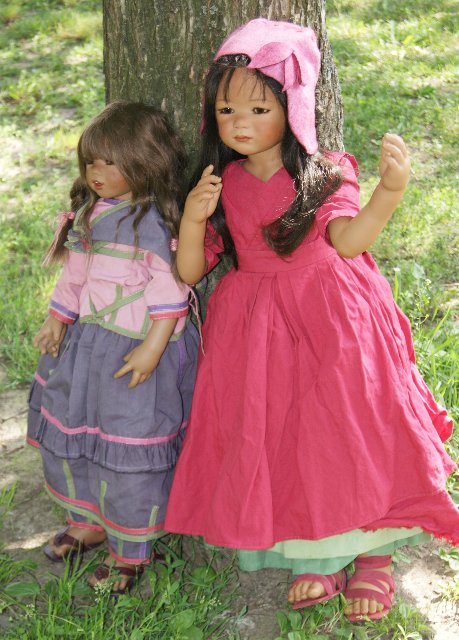 Теперь уже русские красавицы Tscharle и Munira от Аннет Химстедт