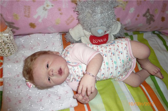 Моя маленькая новорожденная дочка - кукла реборн Ляля | Бэйбики Моя маленькая новорожденная дочка - кукла реборн Ляля