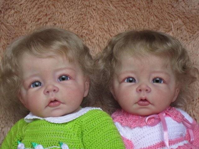 Кариша и Мариша. Куклы реборн из Каморки папы Карло