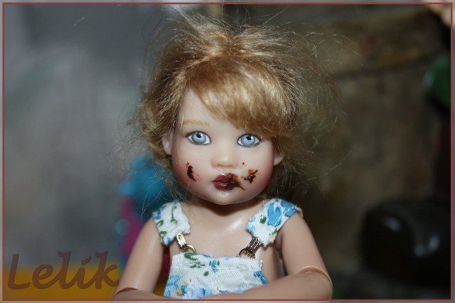 Шоколадная фотосессия, или обновка Иришки. Riley Ahoy от Helen Kish