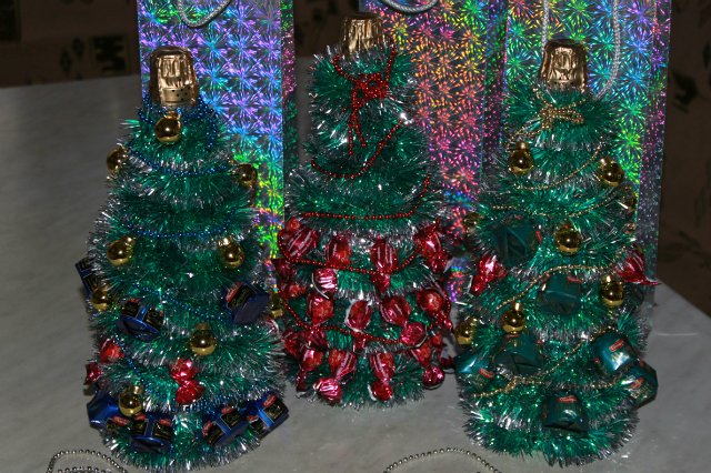 Ёлочное шампанское... Подарочки своими руками (фото 5)