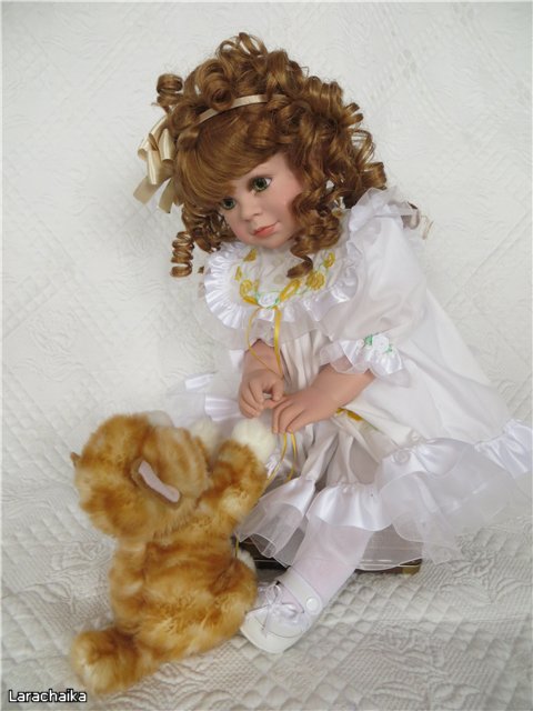 Красоты много не бывает.Редкие коллекционные куклы американского автора Cheri McAfooes for Lloyd Middleton."...рыжий