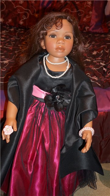 MARI - юная Леди из высшего общества, фарфоровая кукла от Pamela Erff (фото 10)