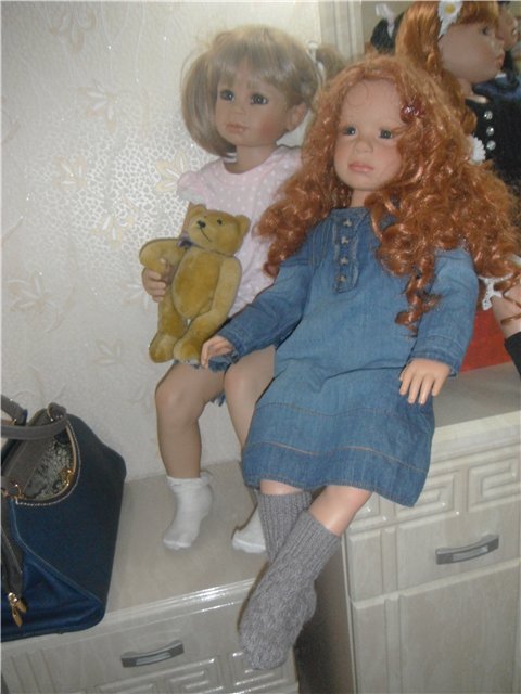 Две любимые рыжули. Куклы Памелы Эрфф, Pamela Erff