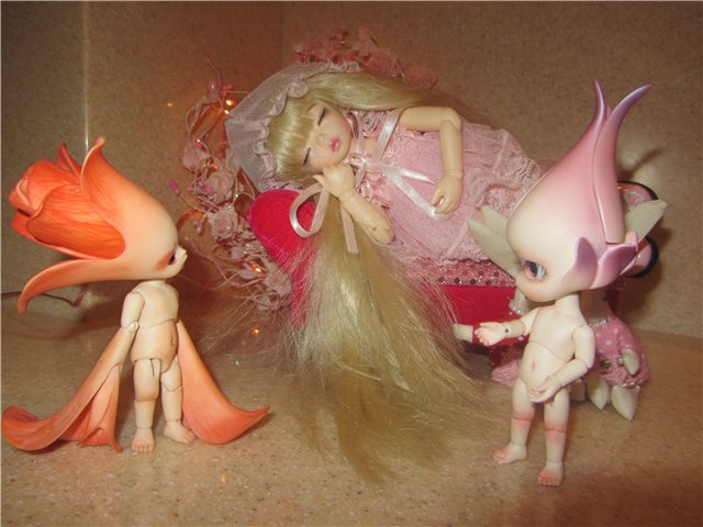 Цветочная история. Цветочки от Dollzone Fairies и Do, FairyLand LittleFee Ante Elf (фото 4)