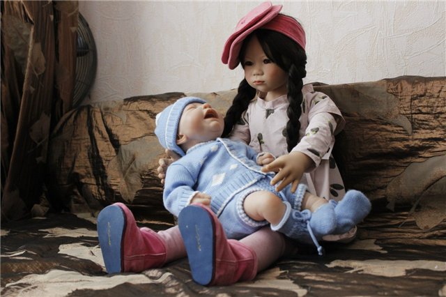 Тамлинка - первая принцесса! Кукла от Annette Himstedt (фото 5)