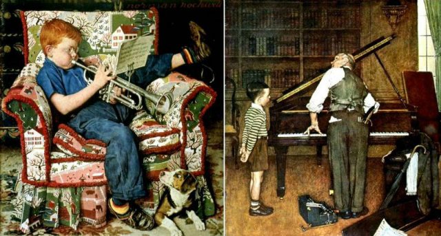 Марк Твен американской живописи. Лиричная и живая старая Америка Нормана Роквелла