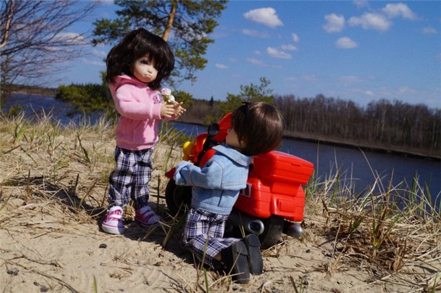 А у нас случилась... ЛЮБОФ... Куклы БЖД