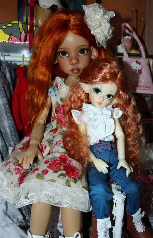 Новенькая очаровательная девочка Лилли (Lillie) от Kaye Wiggs цвета Cream (фото 7)