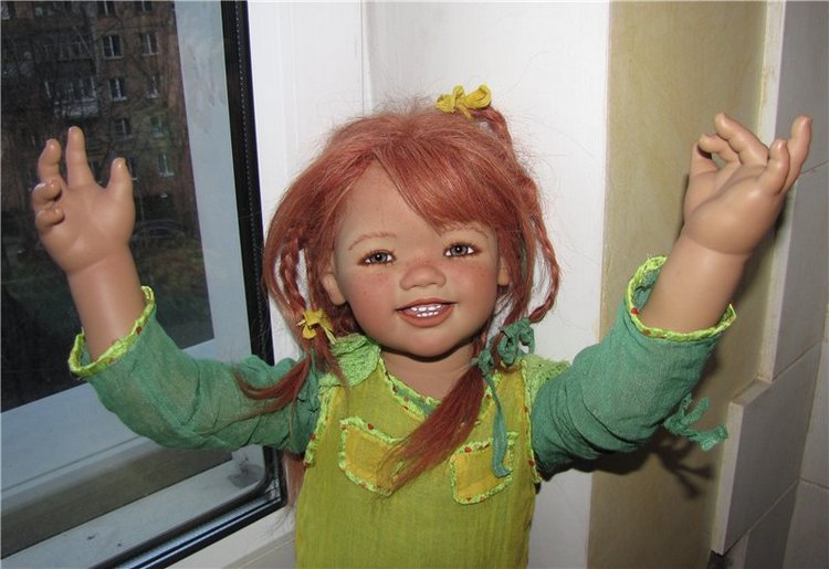 Рыжий лучик солнца - Санрике от Annette Himstedt